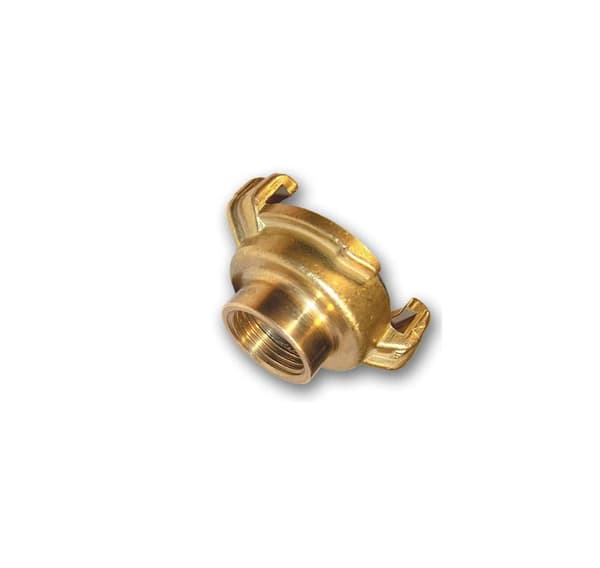 GEKA Slange lynkobling, 1" hun - MESSING