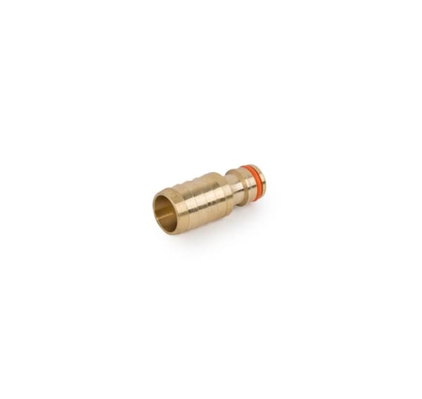 Stik med slangekobling 1/2" - MESSING