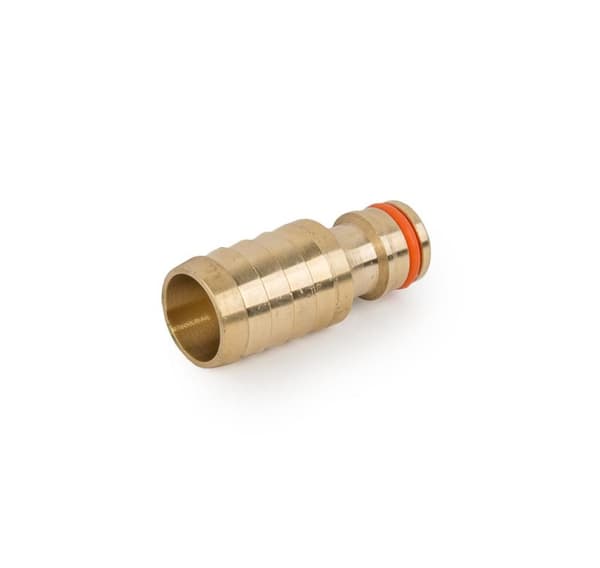 Plugg med slangkoppling 1/2" - MÄSSING