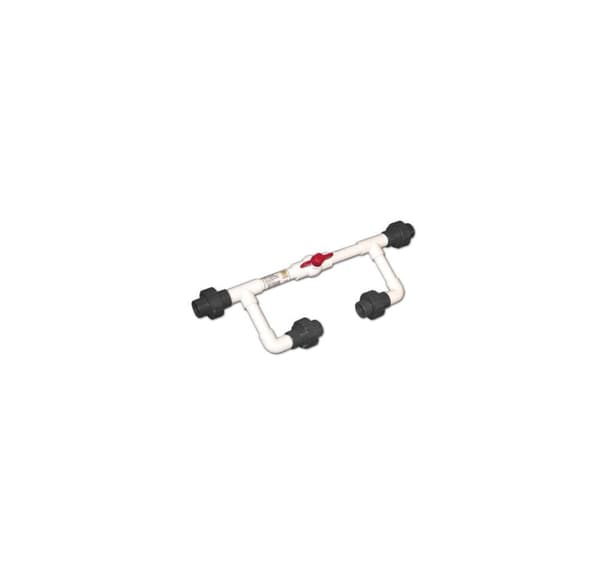 Bypass assembly for injector, 1" female threads