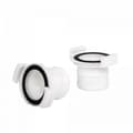 Miniatyrbilde 3 av 3: Set med 4 produkter. Klokobling for en 1 ½" slange med et SETT med to slangeklemmer