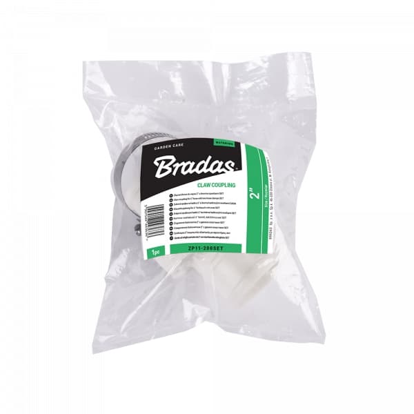 Set med 4 produkter. Klokobling for en 1 ½" slange med et SETT med to slangeklemmer