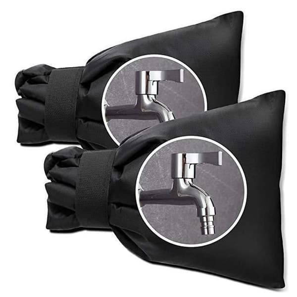 Utomhus krankåpa - Anti-Frost Sleeve Protection - Svart
