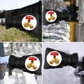 Miniatyrbild 4 av 4: 2-pack utomhuskranskydd för vintern, återanvändbara kranisoleringslock för hög kran, strumpor 21,1 x 15,2