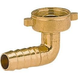 GARDENA 7286 armbågskoppling i mässing för 13 mm slang