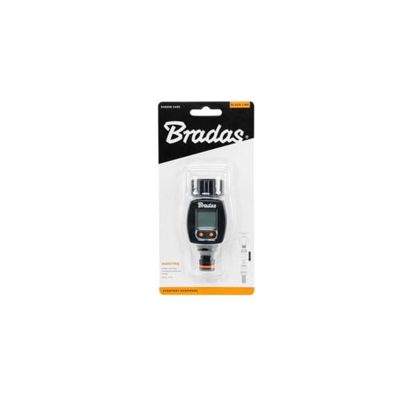 Water flow meter - 3/4" female thread + nipple