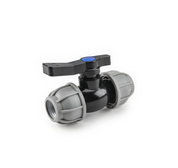 PN10 venttiili 32mm / 32mm PE-putkille