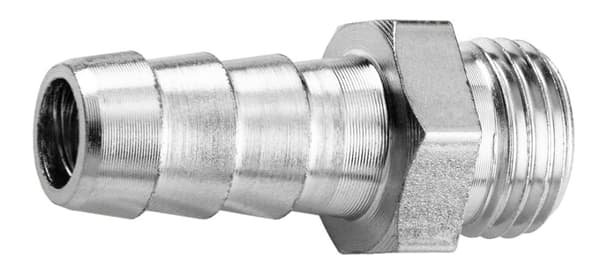 10 mm slangestik med 1/4" udvendigt gevind
