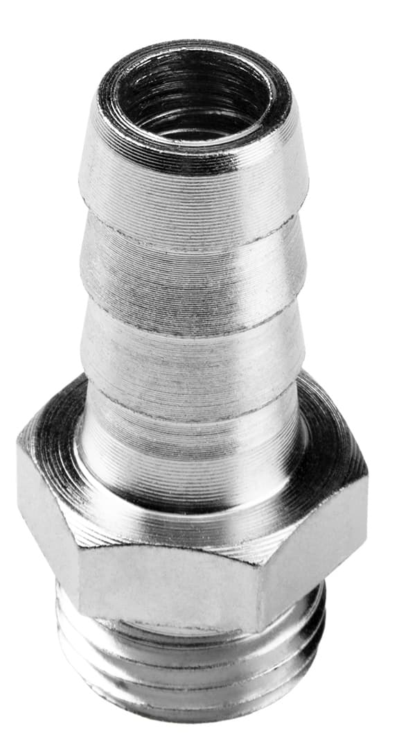 10 mm slangestik med 1/4" udvendigt gevind