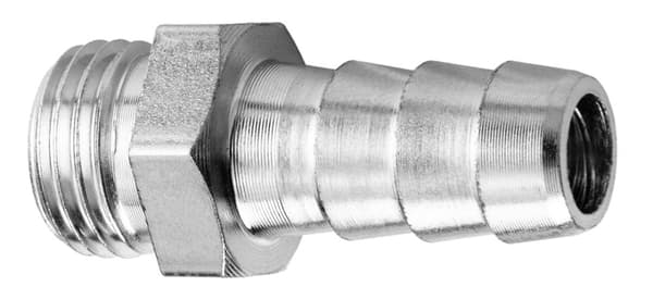 10 mm slangestik med 1/4" udvendigt gevind