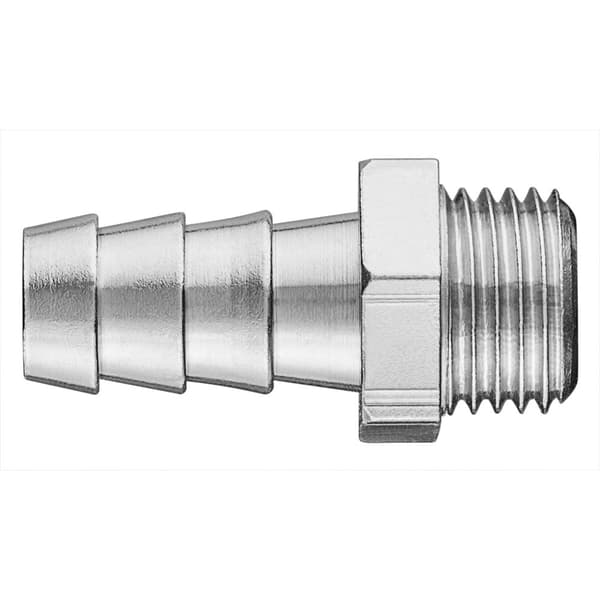 10 mm slangestik med 1/4" udvendigt gevind