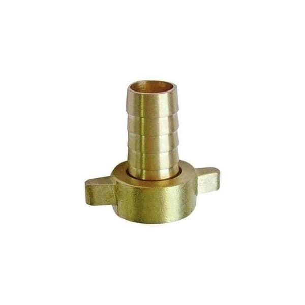 RACO - Ventilhuvud i ribbat mässing - med öron - Ventilhuvud 19mm - 26x34