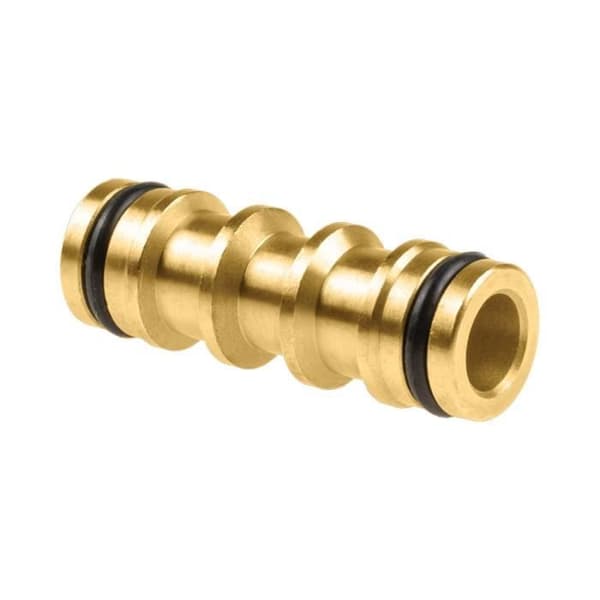 Dubbel mässingskontakt 52-840 CELLFAST MÄSSING 1/2" eller 3/4"
