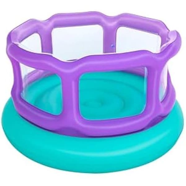 Hopptuss - BESTWAY - Laugh 'N Leap™ - 1,52 m x 84 cm - Säker plats - Färgglad design