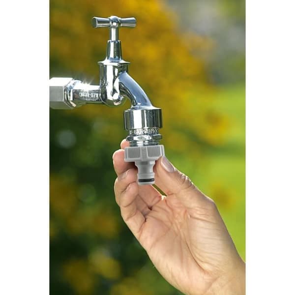 GARDENA stänksäker kranadapter 33,3 mm frostbeständig