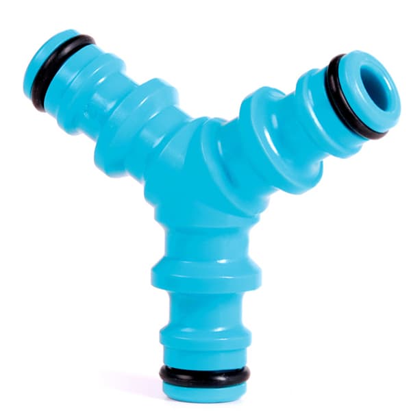 1/2” puutarhaletkun T-liitin