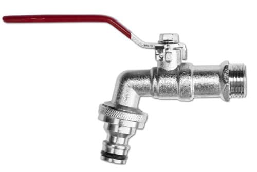 1/2” havehane med hurtigkobling