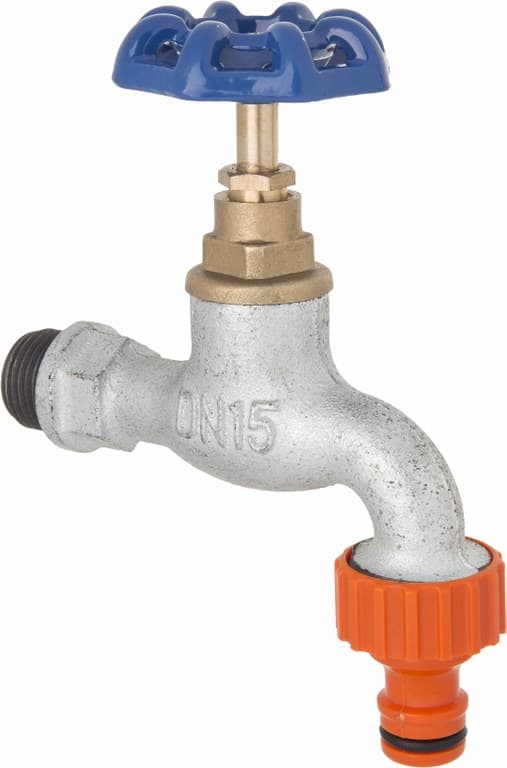 Valurautainen puutarhasienihana 3/4"