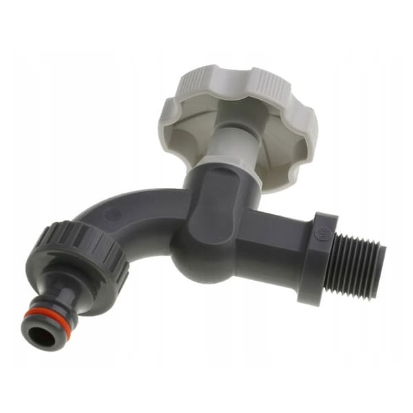 Havehane, paddehattetype, 3/4" lavet af plastik
