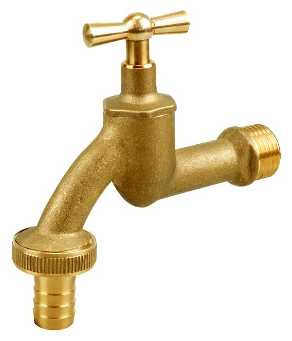 Havehane 1/2" messing paddehatteventil