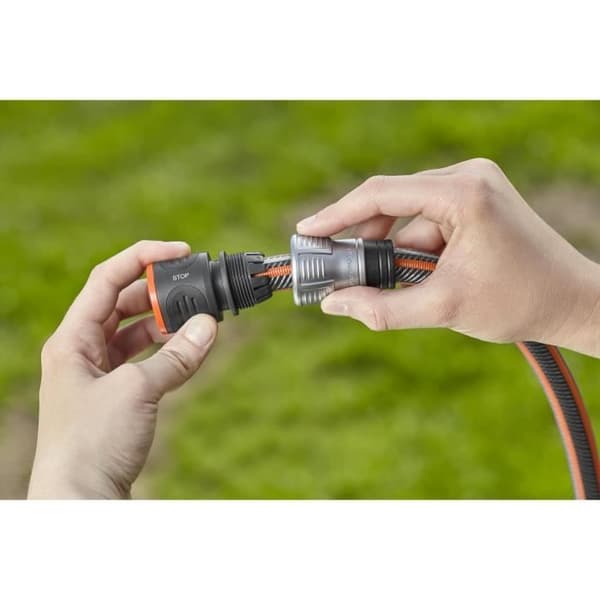 Aquastop Premium GARDENA anslutning - Lämplig för Ø13mm och Ø15mm rör - Power Grip - 5 års garanti