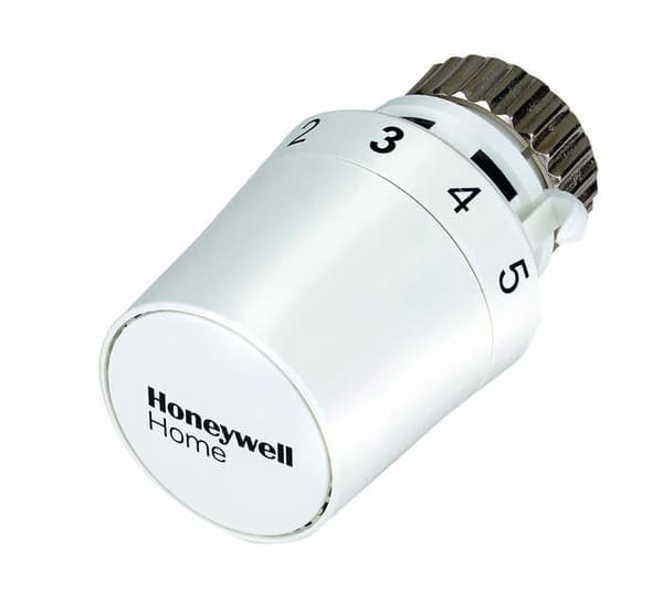 Honeywell hem - T5019 - Termostatisk radiatortopp Thera-5, anslutning M30 x 1,5, vit färg
