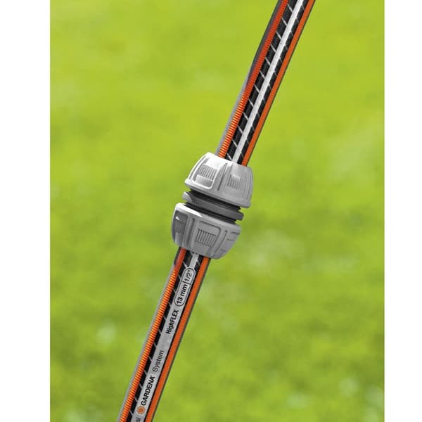 GARDENA slangreparationsverktyg - Lämplig för Ø13mm och Ø15mm slang - Verktygsfri installation - Power Grip - 5 års garanti (18232-20)