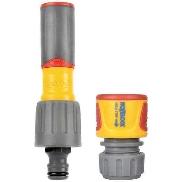 Hozelock PLUS + Aquastopp 100-100-226 Vattenspruta med kopplingar