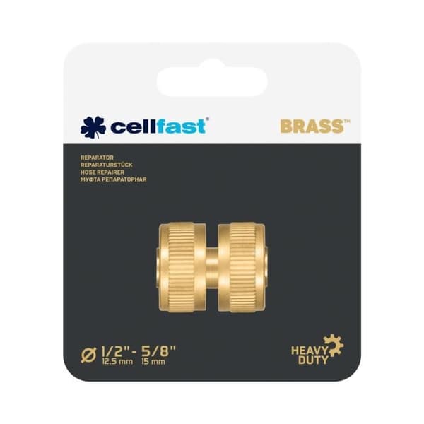 Reparationsanslutning 1/2" CELLFAST MÄSSING 52-800 i mässing