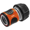 Miniatyrbillede 1 af 4: GARDENA Aquastop vandingskobling til Ø19 mm slange - Anti-vandgennemstrømning - Power Grip - 5 års garanti