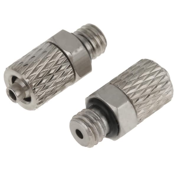 20st M5 4mm mini pneumatisk tryckluftskoppling Rak hankontakt Luftslang Snabb montering