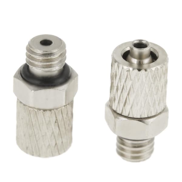 20st M5 4mm mini pneumatisk tryckluftskoppling Rak hankontakt Luftslang Snabb montering
