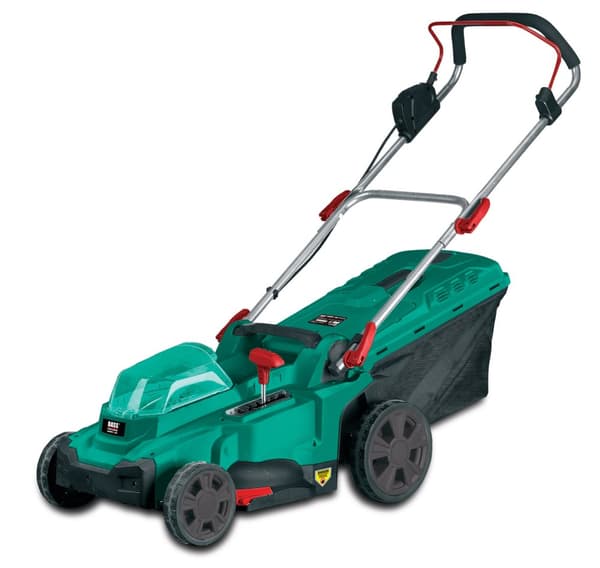 Akku plæneklipper 2 x 24 V, 450 mm, til to batterier