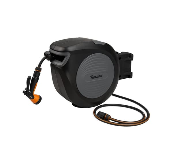 Automatisk slangupprullningssats BLACK LINE 1/2" 20m