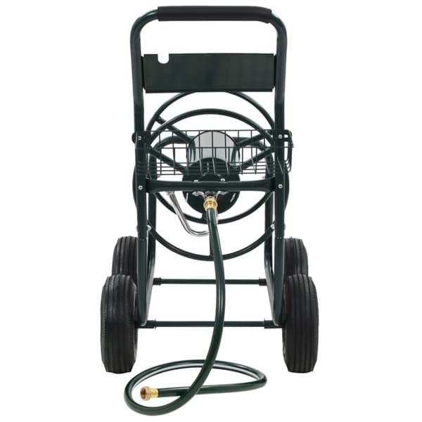 Slangvagn med 1/2" slangkoppling 75 m stål