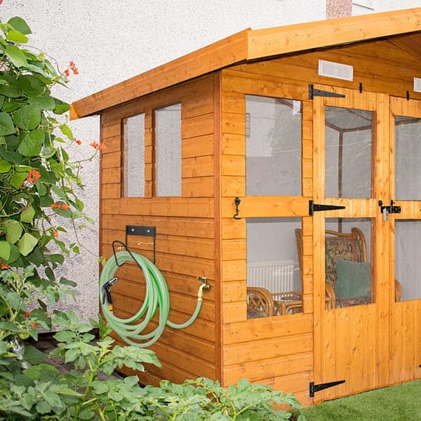 OBOSOE Rörhållare Väggmonterad - Slangorganizer/Vattenrörsorganizer för Trädgård & Garage