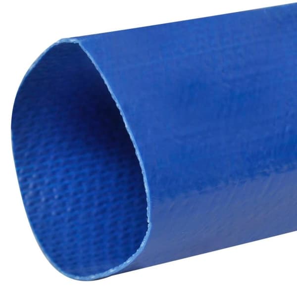 vidaXL Platt slang 25 m 2 PVC vattenleverans
