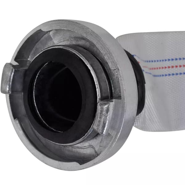 vidaXL brandslange flad 20 m med C-Storz koblinger 2 tommer