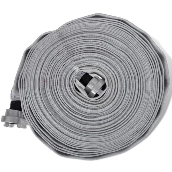 vidaXL brandslange flad 30 m med D-Storz koblinger 1 tomme