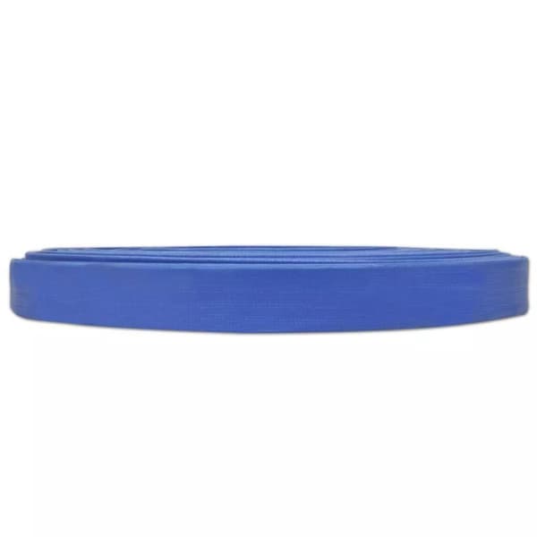 vidaXL flad slange 50 m 1 PVC til transport af vand