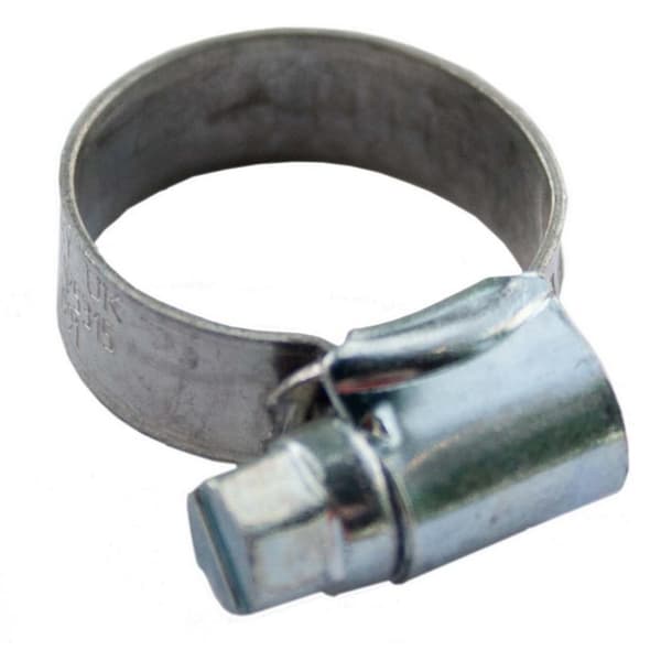 Oracstar Pre Packed Hose Clips (Pack Of 2) Silver 3.5cm