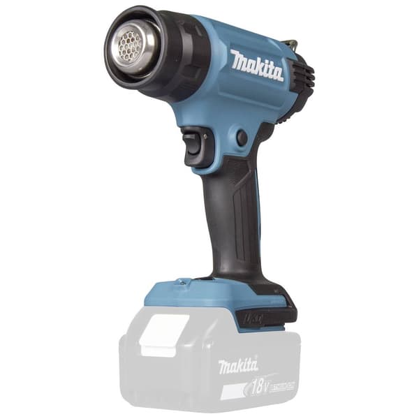 Makita DHG181ZK Batteridriven varmluftspistol exkl. batteri/laddare, Utan laddare, inkl. väska