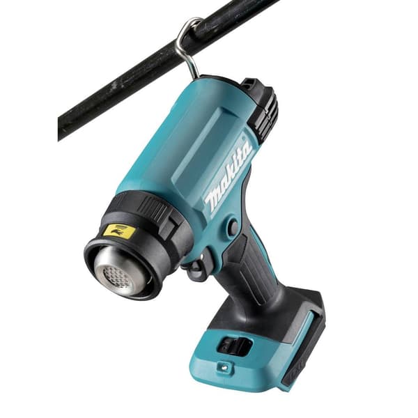 Makita DHG181ZK Batteridriven varmluftspistol exkl. batteri/laddare, Utan laddare, inkl. väska