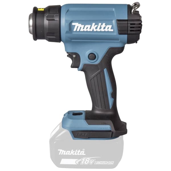 Makita DHG181ZK Batteridriven varmluftspistol exkl. batteri/laddare, Utan laddare, inkl. väska