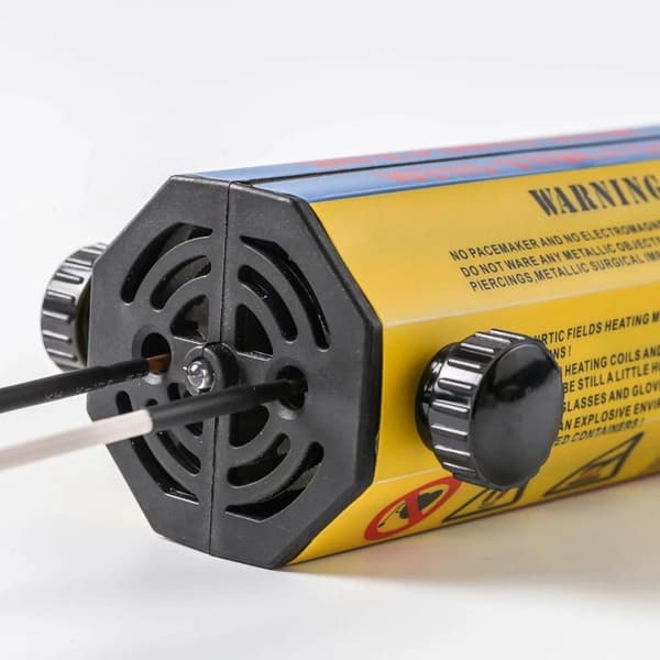 1KW elektromagnetisk induktion flamlös värmare med 10 spolar och förvaringslåda