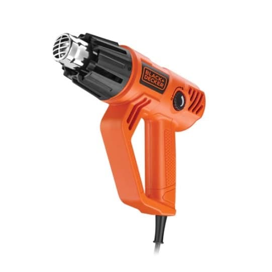 Sort & Decker KX2001-QS varmepistol 500 l/min 600 °C 2000 W Sort, Rød