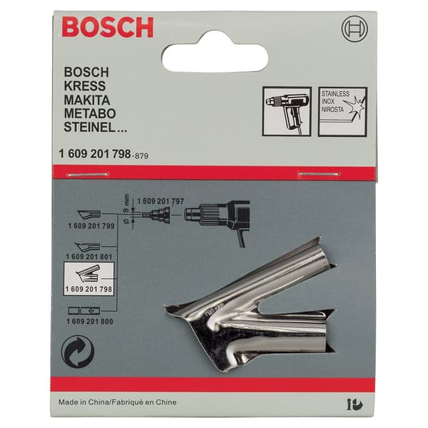 Bosch Professional Svetssko För Varmluftspistol Material Up To 5 Mm Silver