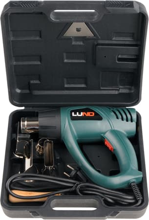LUND VARMEPUN 2000W MED TILBEHØR 79325