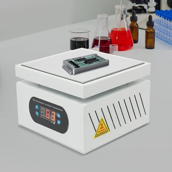 Elektrisk Varmeplade, 500W Effekt, Temperaturinterval 0-400°C, Kompakt Design,220V