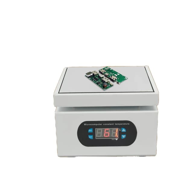Elektrisk Varmeplade, 500W Effekt, Temperaturinterval 0-400°C, Kompakt Design,220V
